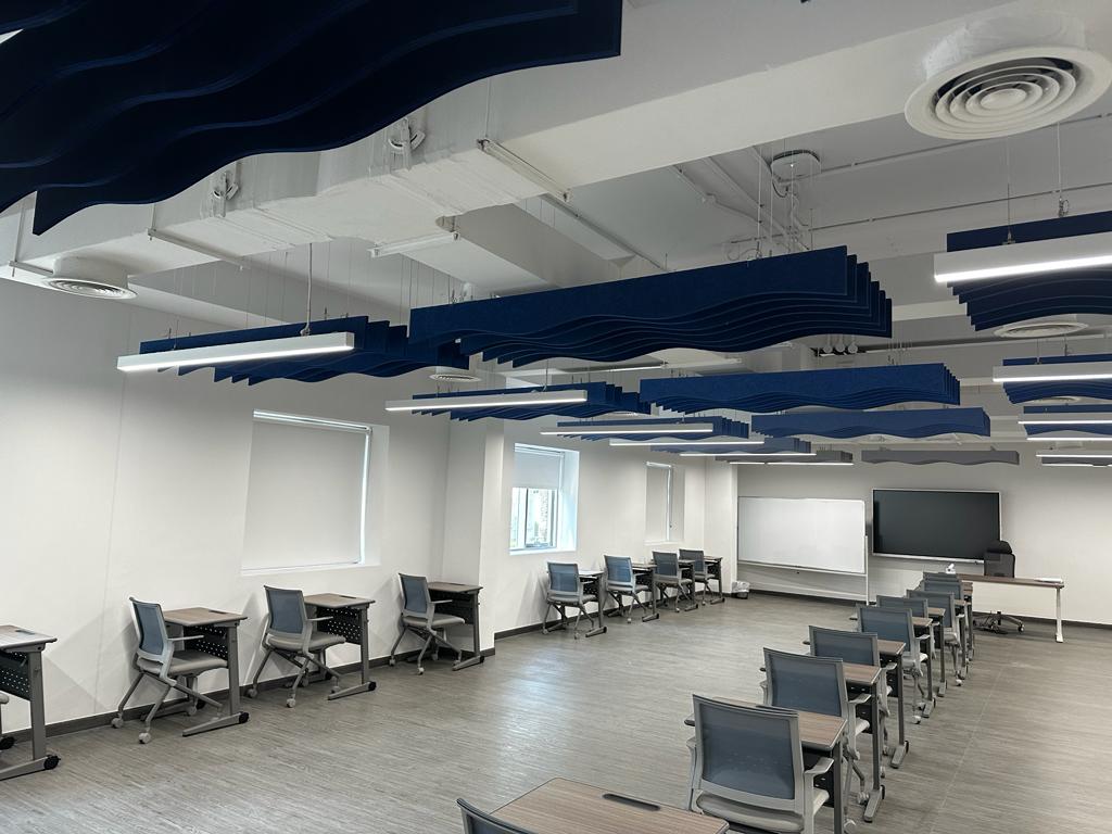 PET Acoustic Ceiling with cutting PET Acoustic Ceiling with cutting